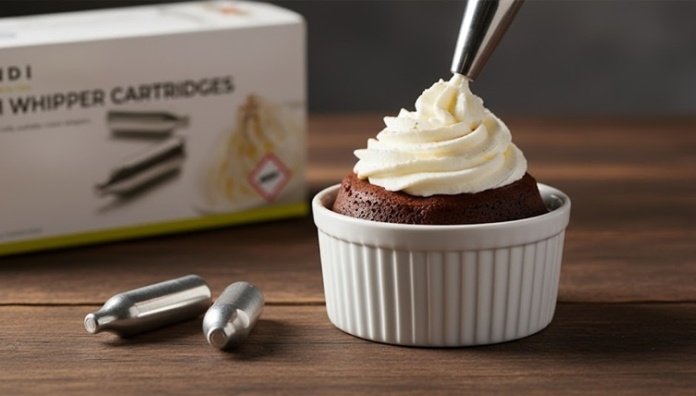 Deser z bitej śmietany naboje hendi 50 sztuk